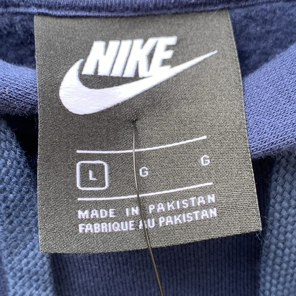 Nike large cotton hoodie. NWT!! - Picture 3 of 7